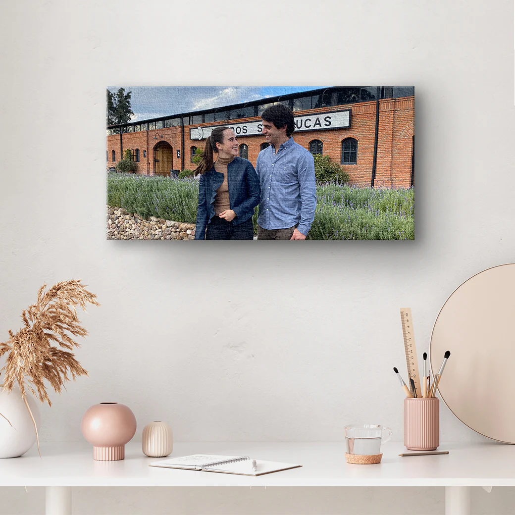 Canvas con marco 25x25 cm