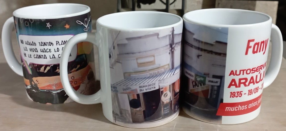 Taza con tus fotos