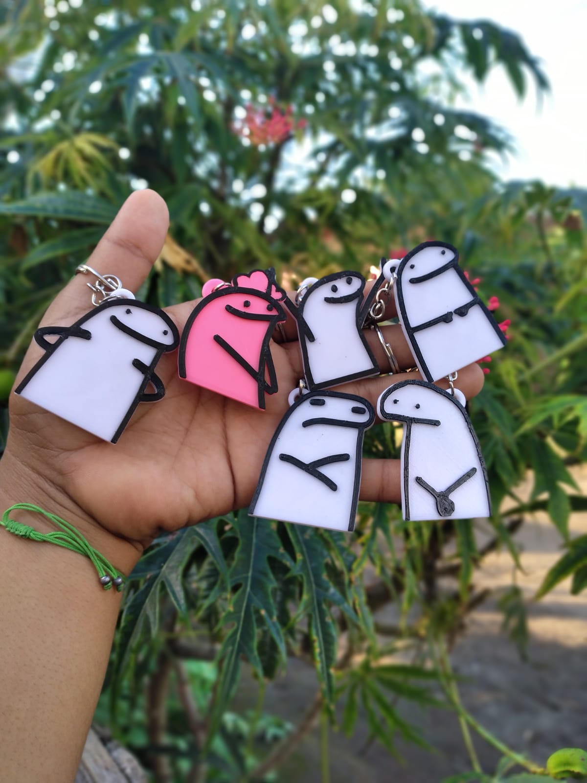Llaveros flork/deformitos personalizados