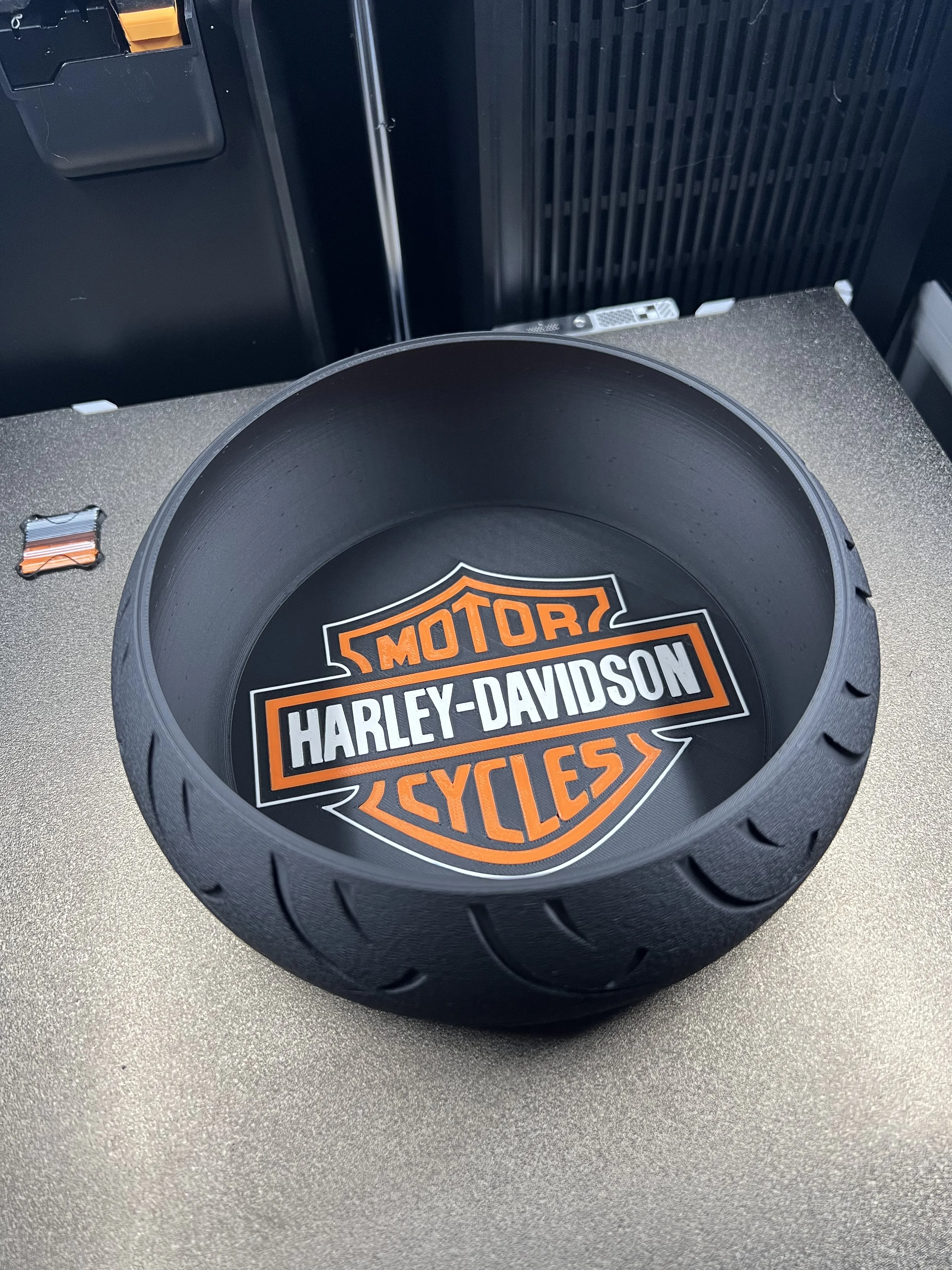 Rueda de moto bandeja, con o si logo